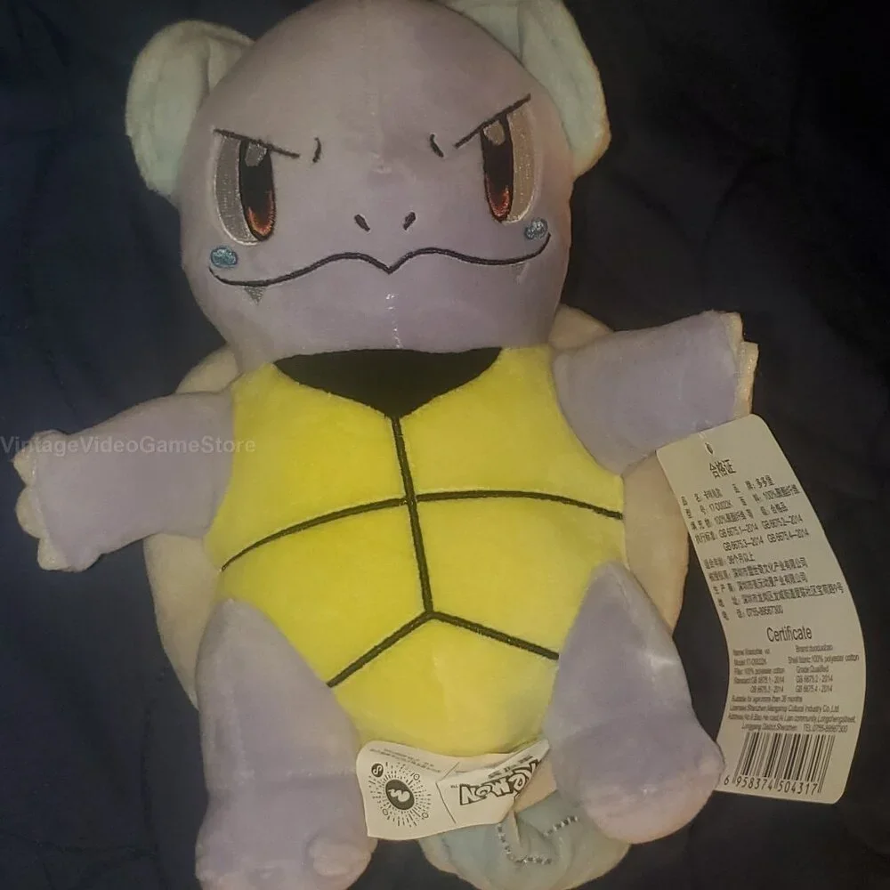 Pokemon Wartortle Plush Soft Stuffed Doll Toys Cute Collectible 23 CM Kids - Picture 2 of 10